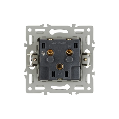 Механизм электрической розетки SCT-GP-MEU-PL-WH (250V, 16A) (Arlight, -)
