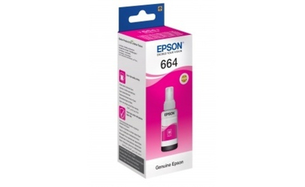 Чернила Epson C13T66434A (664) 70ml Magenta