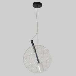 Светильник подвесной Crystal Lux FROZEN SP1 BLACK