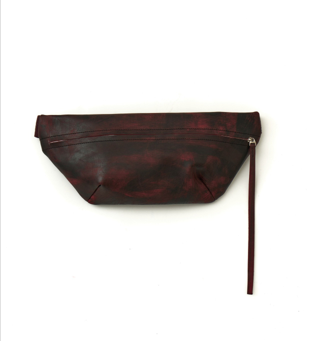 Большая поясная сумка ARCHIVE Oxblood red