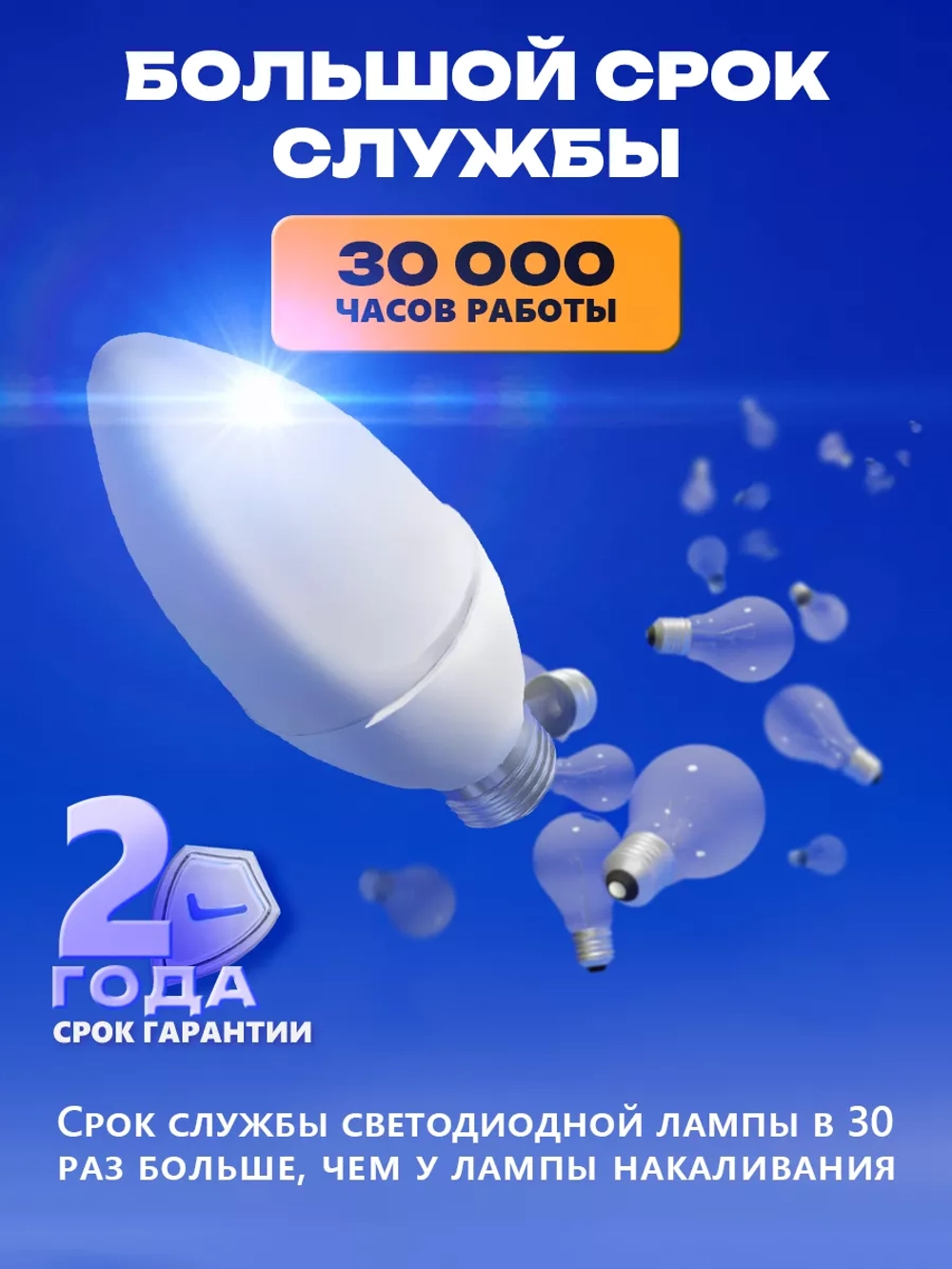 Лампочки светодиодные Kronus Е27 7Вт нейтральный белый 1 шт