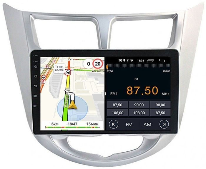 Магнитола для Hyundai Solaris 2010-2016 - Parafar PF067FHD на Android 13, CarPlay, 4G SIM-слот