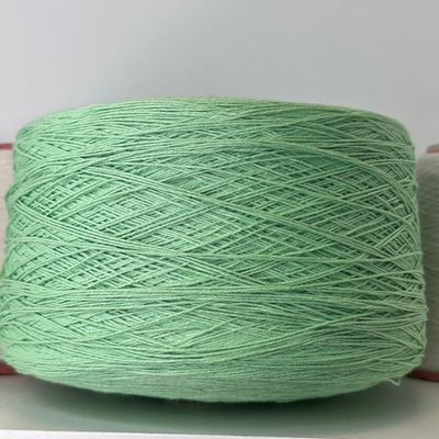 1085415250 - LB filati srl; 60% хлопок, 40% п/а; 375м/100гр; col. 90B, цвет: светло-зеленый. MP
