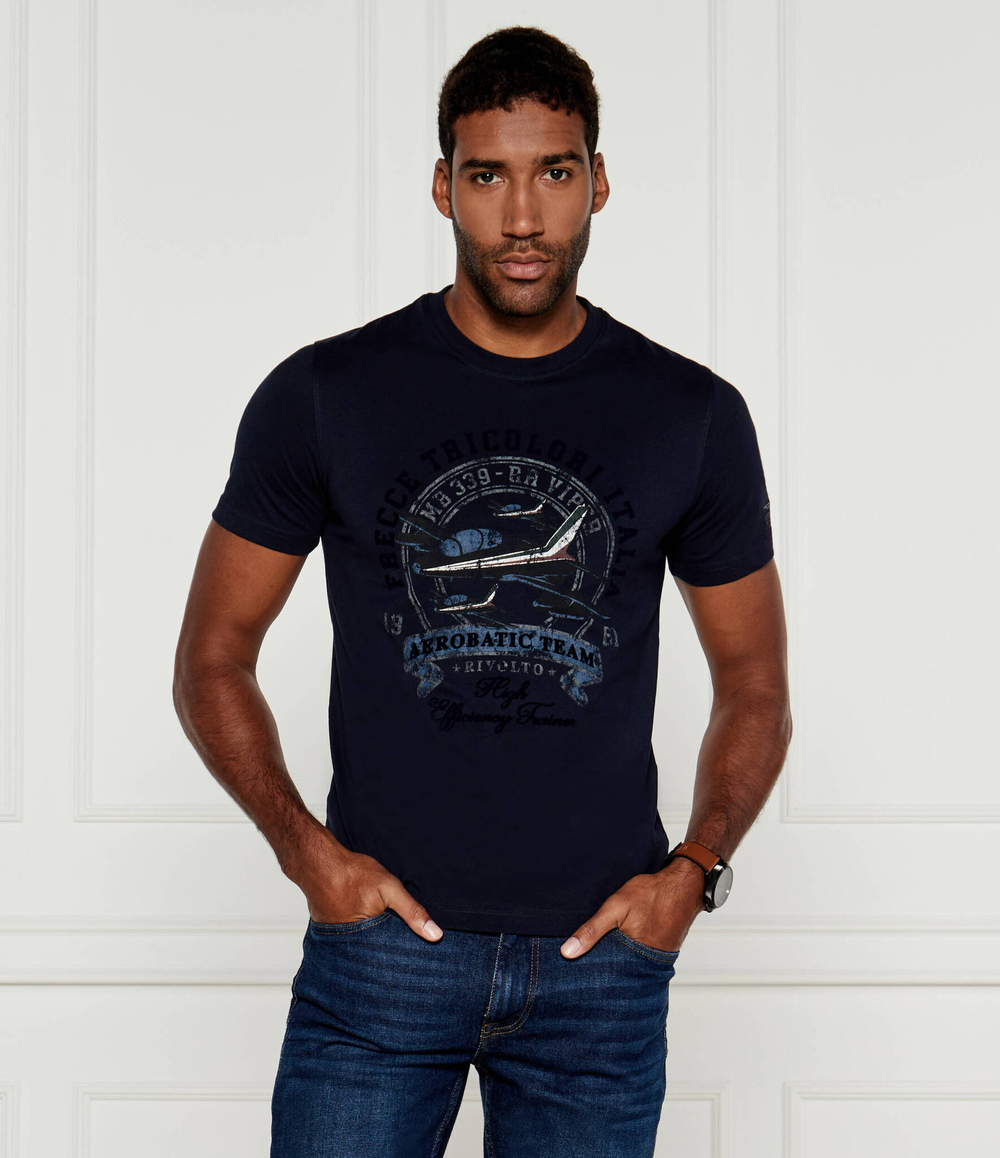 Футболка Aeronautica Militare - темно-синий(TS2334J641)