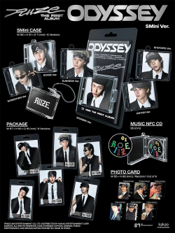 Альбом RIIZE - ODYSSEY 1st Album SMini 6 Version SET