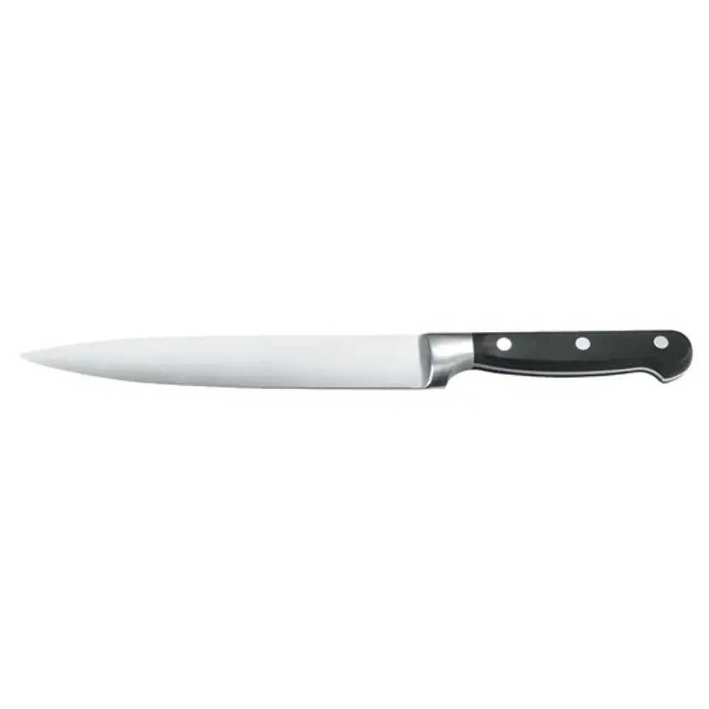 Нож кухонный 20 см кованый Classic черная ручка P.L. Proff Cuisine