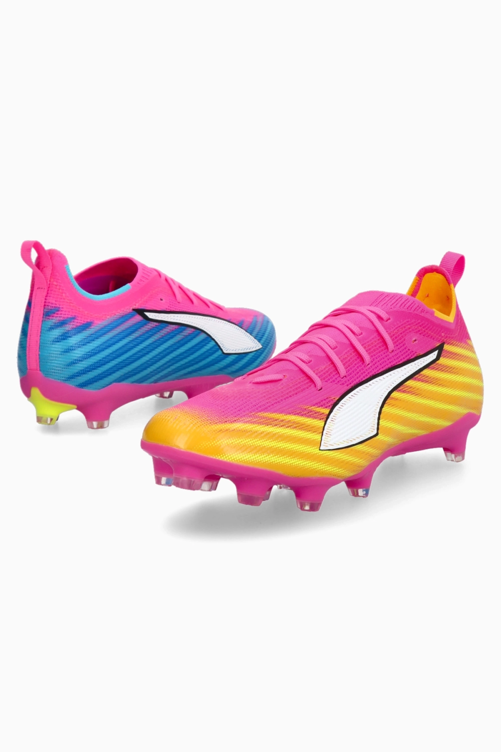 Бутсы Puma Ultra 6 Pro FG/AG Junior - розовый
