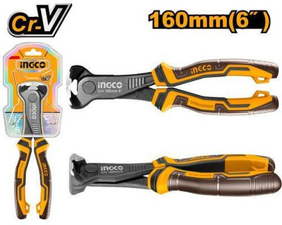Кусачки торцевые 160 мм INGCO HECP28160 INDUSTRIAL