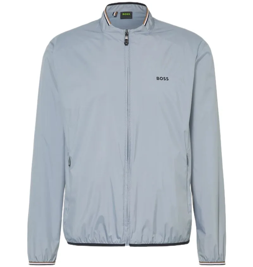 Мужская теннисная куртка BOSS TOC Game Casual - dark grey