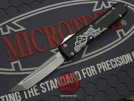 Нож Microtech Ultratech "Dead Man's Hand" T/E A+++ (Правый) Tanto - клинок апокалиптик