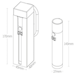 Фонарь Nextool (Xiaomi) Multi Functional Induction, 500лм, аккумулятор, светодиодный, белый (NE0137)
