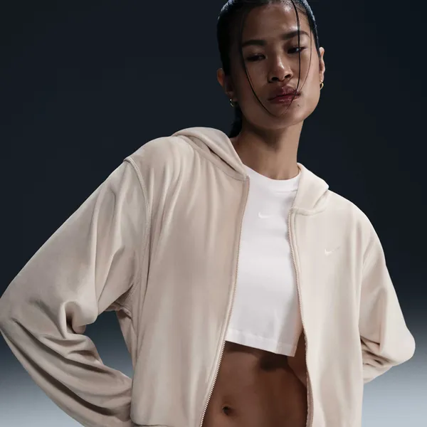 Толстовка женская NIKE W NSW NK CHLL VLR FZ HDY