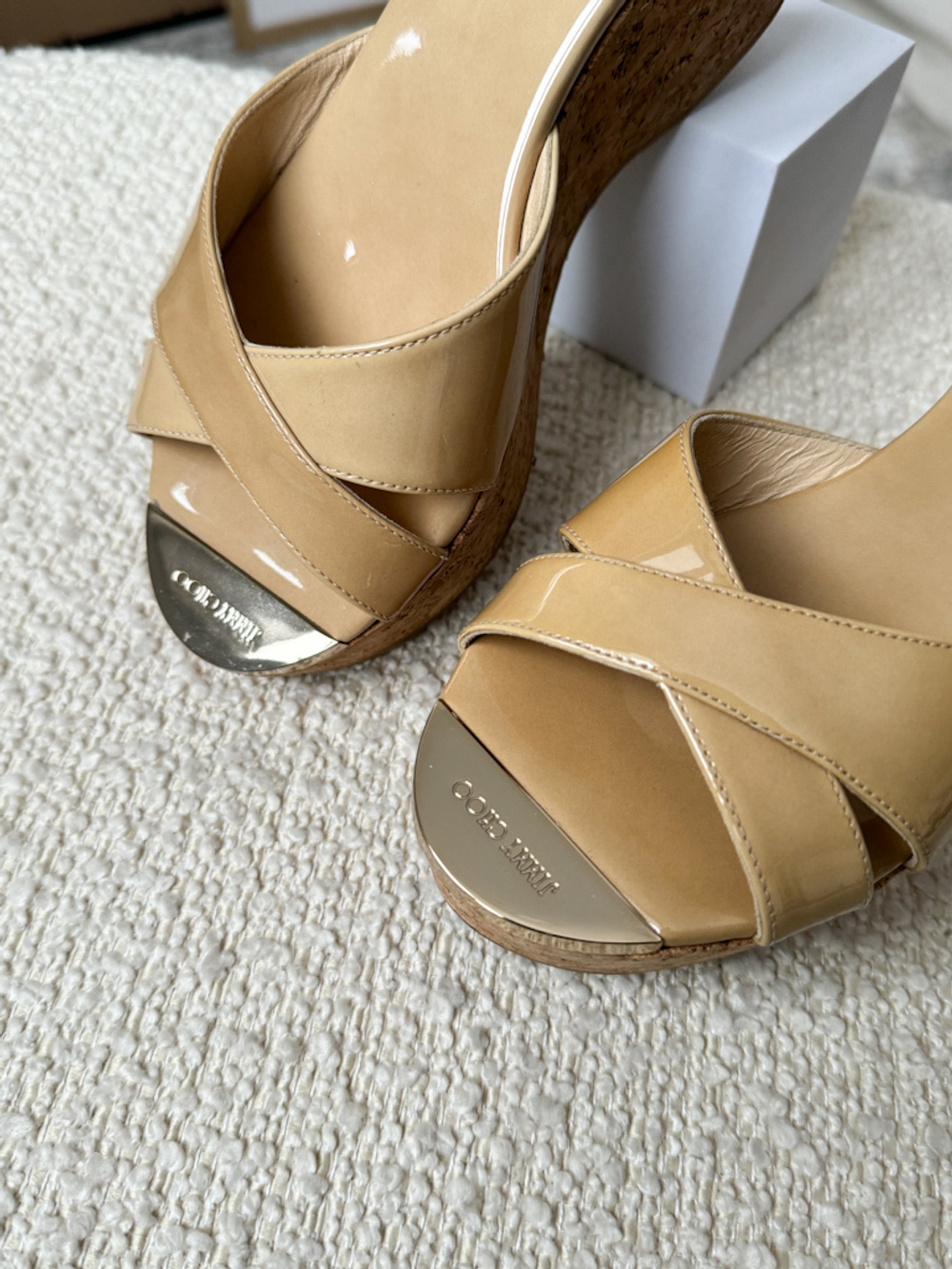 Лаковые сабо Jimmy Choo, 37,5