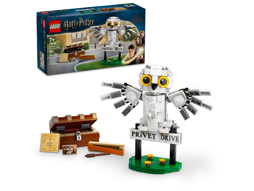 Конструктор Лего Гарри Поттер Букля на Тисовой улице, дом №4 | LEGO Harry Potter 76425 - 337 деталей (7+)