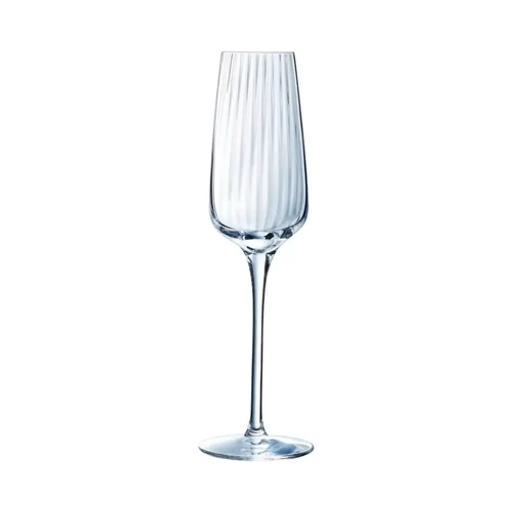 Бокал-флюте для шампанского 210 мл хр. стекло "Симметрия" Optical d 7,5 см h24 см Chef&Sommelier [6]