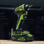 Винтоверт ударный акк. Greenworks ID3170, 24V, б/щет, 0-3200об/мин, 4000 уд/мин, HEX 1/4, 170Нм, без АКБ и ЗУ (3804907)