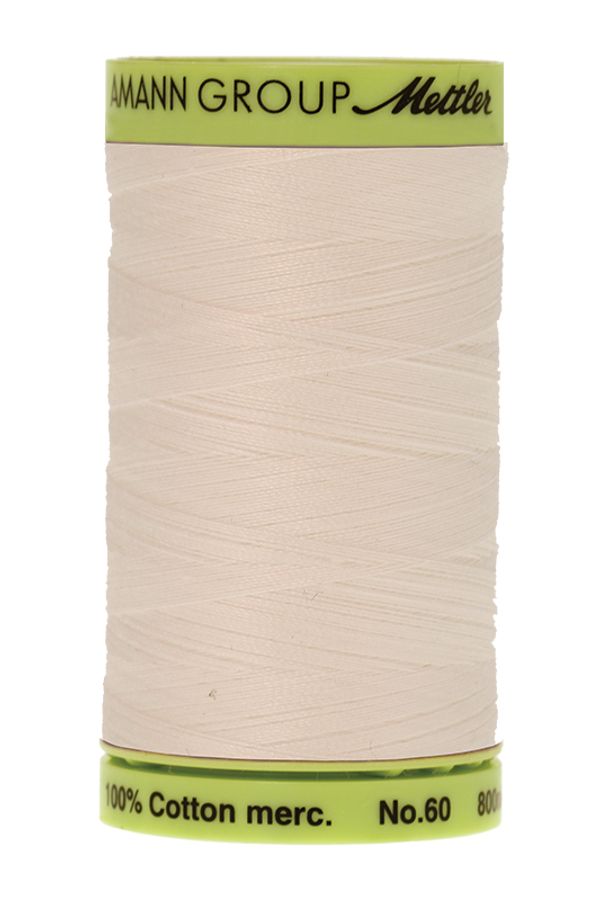 Нитки хлопковые Mettler Silk-Finish Cotton 60 (800 м), 5 кат. | цв. 3000