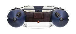Лодка Таймень NX 3600 НДНД PRO, 3600*1680*465 мм., цвет серый - синий