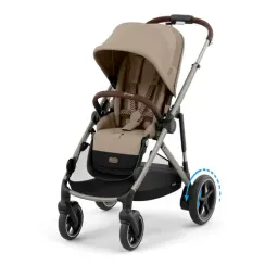 Прогулочная коляска Cybex e-Gazelle S TPE Almond Beige