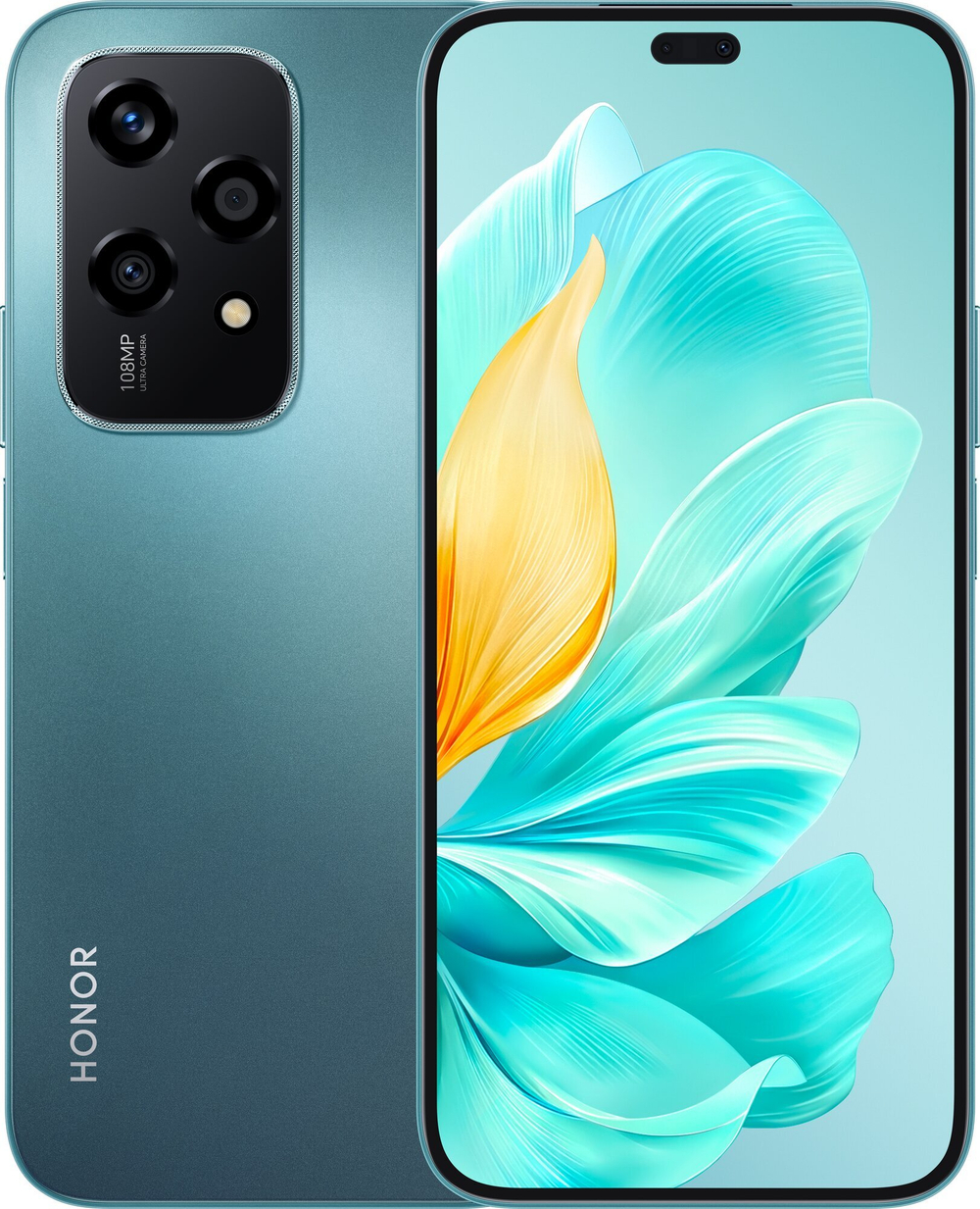 Смартфон HONOR 200 Lite 8/256 ГБ Global для РФ, Dual nano SIM, Cyan Lake