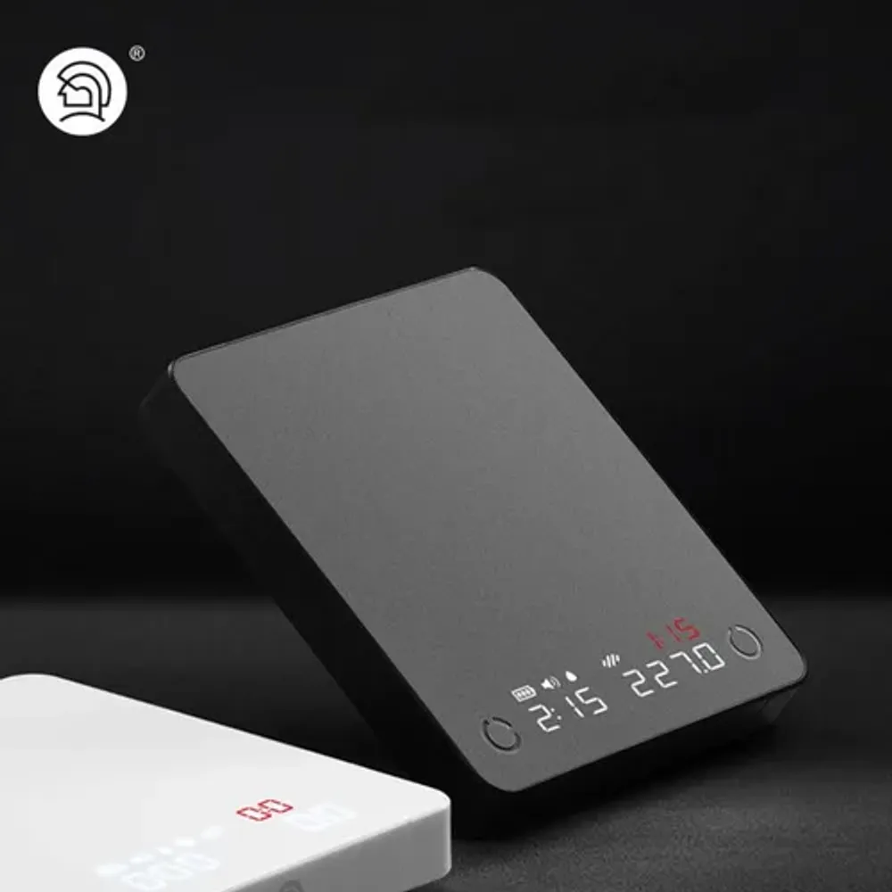 Весы кофейные портативные MINI SCALE (POUR-OVER&ESPRESSO) белые 0,2-2000гр батарея 1800mAH ZeroHero