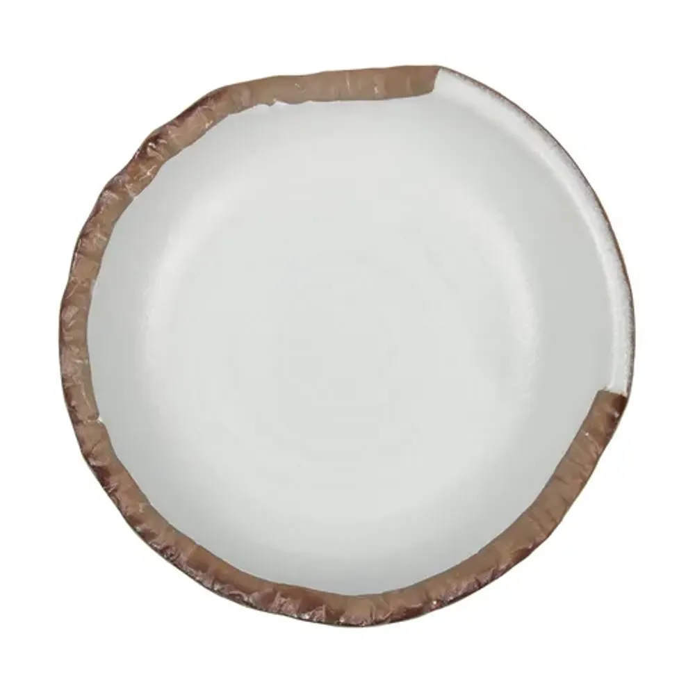 Салатник 175 мл d 15,5 cм h4,3 cм емкость для закусок Crush White Matt New Brown Taiga P.L. [6]