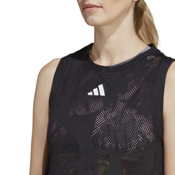 Женская Платье теннисное Adidas Melbourne Tennis Dress - black/разноцветный