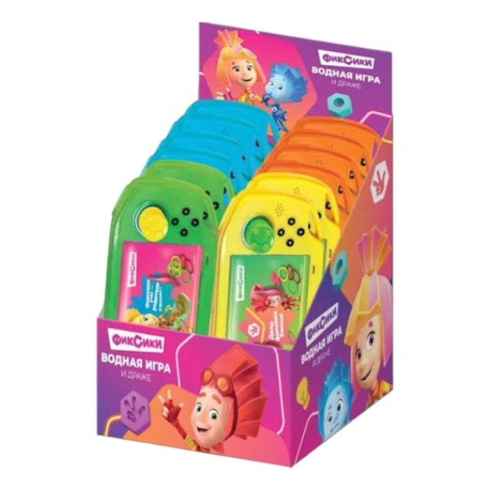 Игрушка Грузовички: водная игра + драже 5 г