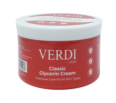 VERDI КРЕМ Д/ТЕЛА ГЛИЦЕРИНОВЫЙ/CLASSIC GLYCERINE интенсивный уход для всех типов кожи,225мл*48