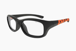Спортивные очки с диоптриями Demetz Softness R / Black Orange / для детей до 10 лет
