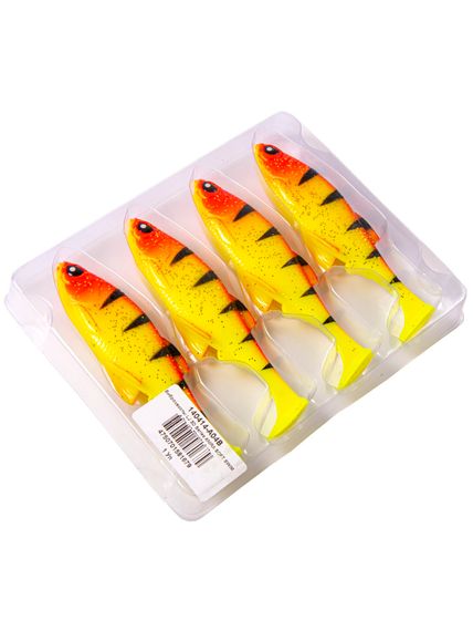 Виброхвосты LJ 3D Series ANIRA SOFT SWIM 5,0in (12,70)/A04 4шт.