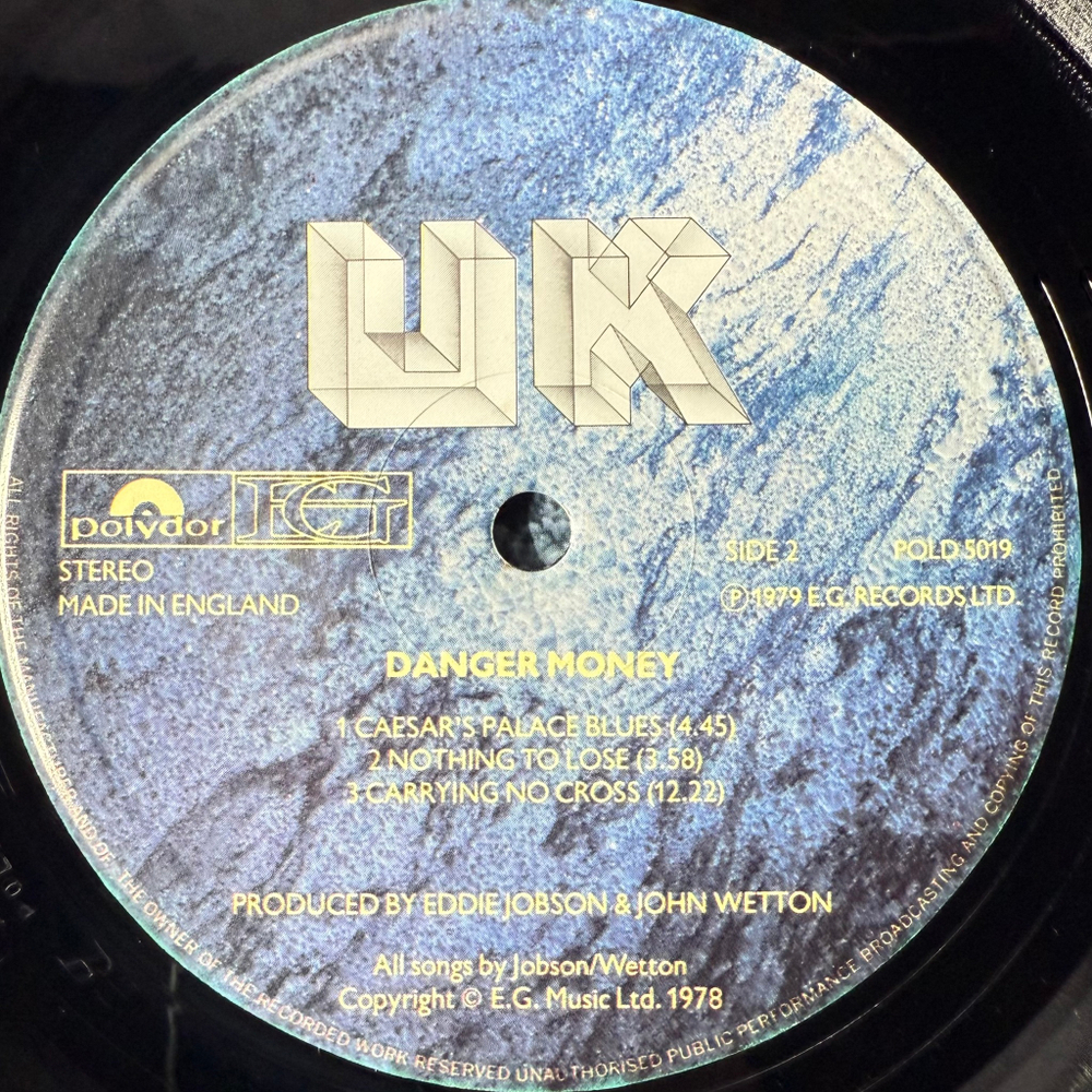 UK – Danger Money (Англия 1979г.)