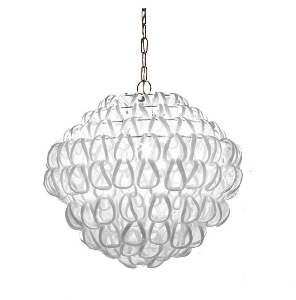 Pendant design lamp Giogali SP 80 by Vistosi (Clear)