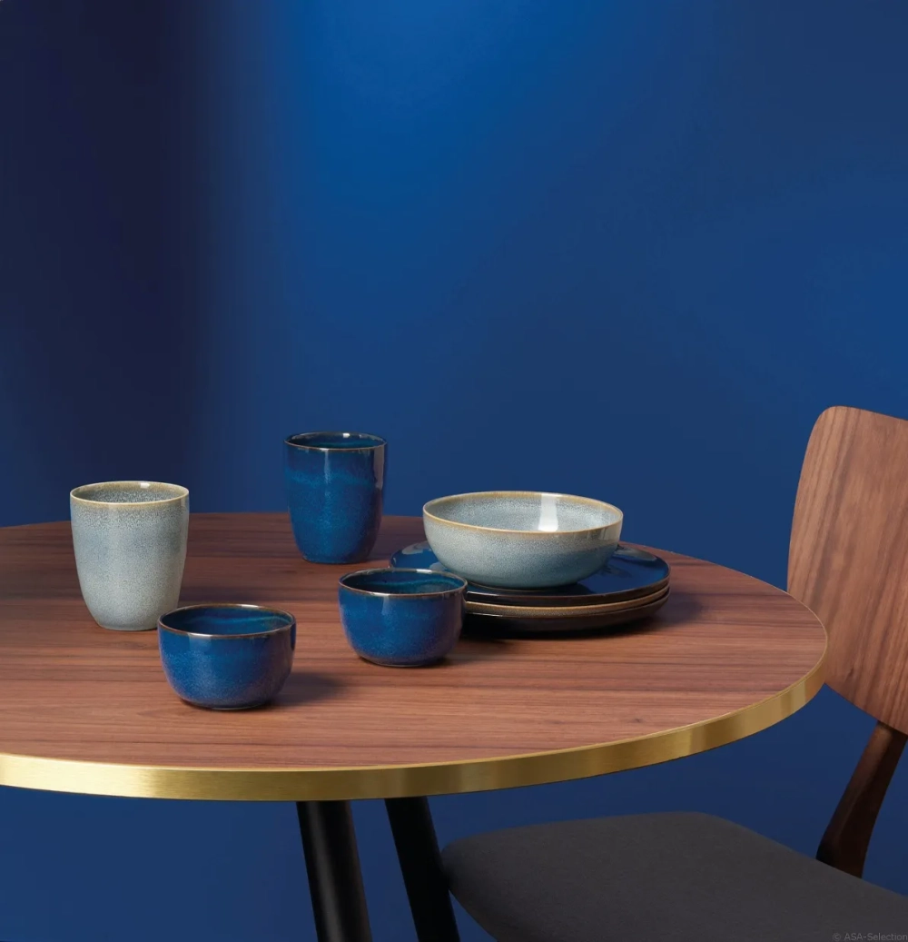 ASA Набор для завтрака Saisons Midnight Blue на 2 персоны (6 шт.) 27141119 + 27303119 + 27061119