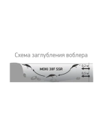 Воблер для рыбалки LureMax MOKI 38F SSR-012 4,5 г., плавающий