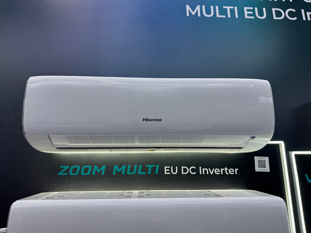 Внутренний блок настенного типа серии ZOOM MULTI EU DC Inverter AMS-12UW4RXRKB00 (комплект)