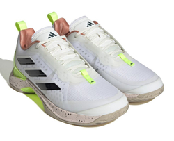 Женские Кроссовки теннисные Adidas Avacourt - white/core black/lucid lemon