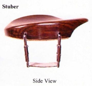 Подбородник для скрипки, модель Stuber, крепление Hill, палисандр, WBO VC06Rh-4/4