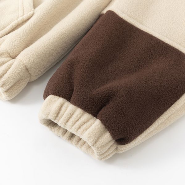Толстовка Turbo fleece Zip песочный/коричневый - фото 8