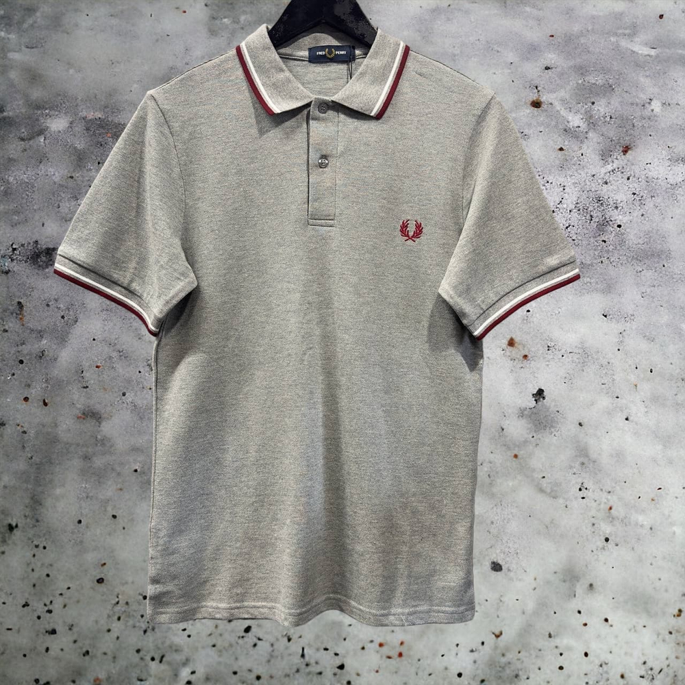 Футболка Поло Fred Perry #1 • Серый