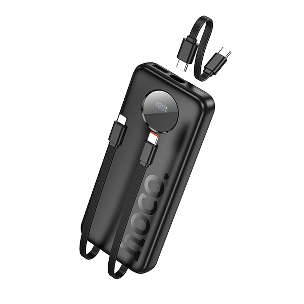 Портативный аккумулятор Hoco J132, Sabio, 10000mAh, PD20W, QC3.0, Черный