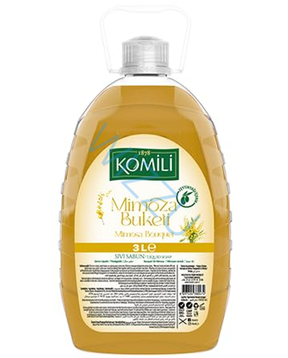 KOMILI жидкое мыло букет мимозы 3 л 1*4