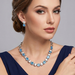Серьги Fiore Luna Light Sapphire AG205295E-010 S
