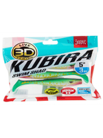 Виброхвосты LJ 3D Series KUBIRA SWIM SHAD 7,0in (17,50)/PG20 2 шт. в упак.