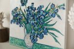 Алмазная (кристальная) мозаика Фрея, Ирисы, Винсент ван Гог, 40х30 см
