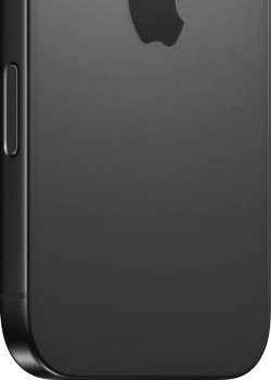 Смартфон Apple A3294 iPhone 16 Pro 128Gb черный титан моноблок 3G 4G 2Sim 6.3" 1206x2622 iOS 18 48Mpix 802.11 a/b/g/n/ac/ax/be NFC GPS Protect