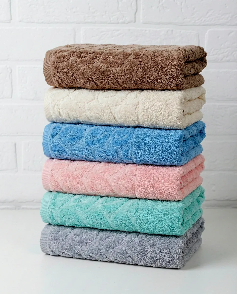 Velora Home Набор Полотенец 70*140 6 шт. 100% Хлопок KY014 — фото 2