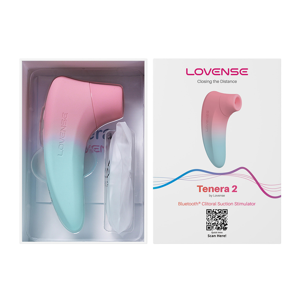 Вакуумно-волновой стимулятор клитора с управлением через приложение Lovense Tenera 2 PulseSense Pressure Wave Clitoral Stimulator