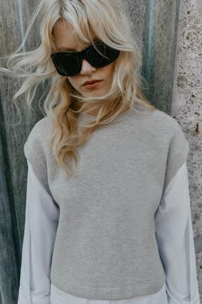 КОМБИНИРОВАННЫЙ ЖИЛЕТ — ZARA