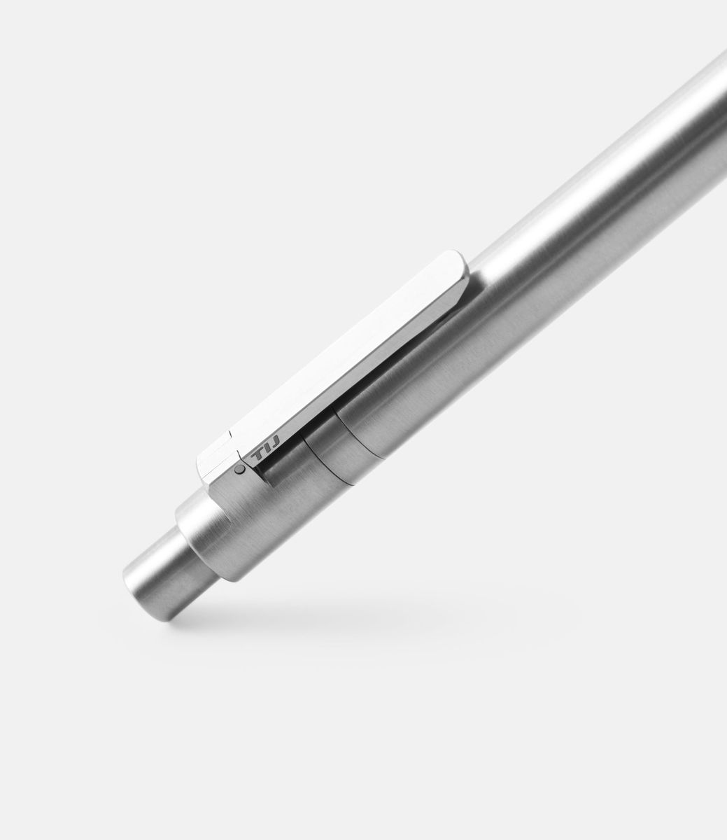 TIJ Pro+ Ball Pen Sandalwood — модульная титановая ручка